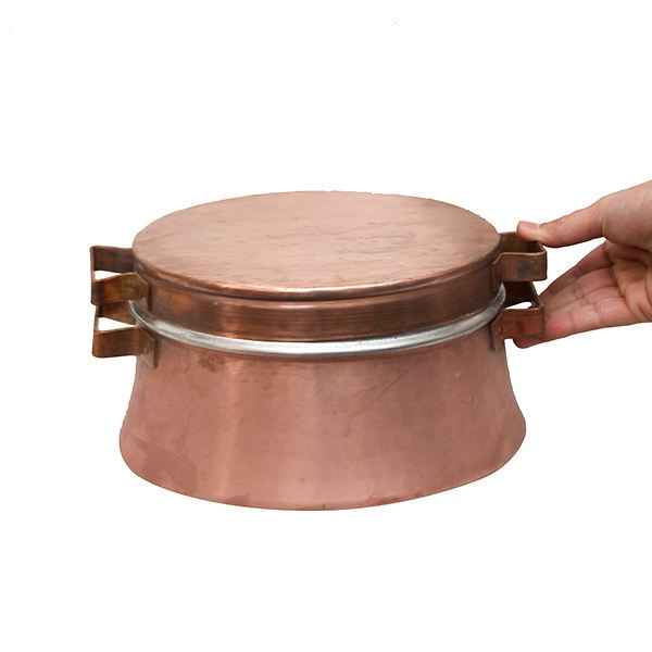 Persian Copper Cookware Set – Traditional Hammered Style (4-Piece Variety)