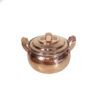 Persian Copper Cookware Set - Traditional Hammered 4-Piece Set, Round