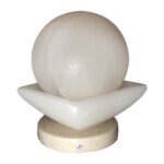 Persian Globe Salt Lamp – Handcrafted Mahtab Design