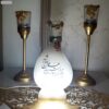 Persian Drop Salt Lamp - Handcrafted with Poem Calligraphy Design
