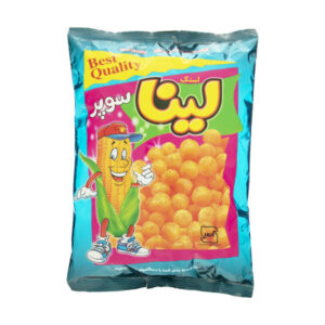 Lina Toopi Iranian Pofak – Cheese Puffs Snack, 140 gr (10x)