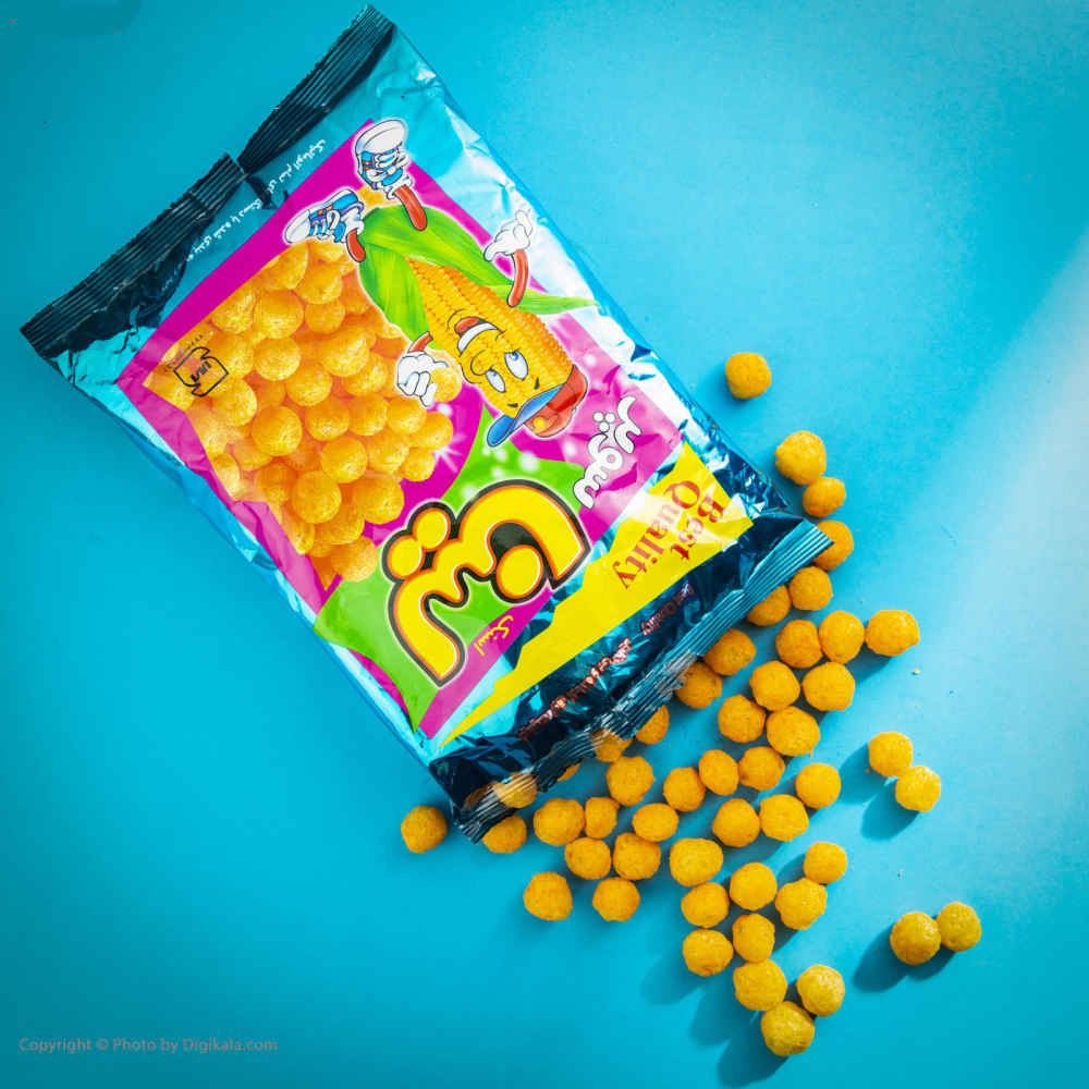 Lina Toopi Iranian Pofak – Cheese Puffs Snack, 140 gr (10x)