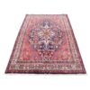 Old Persian Hamadan Rug (Traditional Tribal Geometric Medallion) - Red Wool