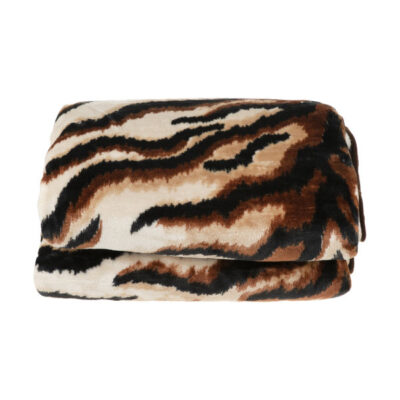 Golbaft Persian Double Bed Blanket 220×240 cm Tiger