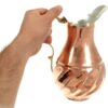 Persian Copper Pitcher Traditional Hammered Jahan