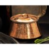 Persian Copper Cooking Pot - Traditional Hammered Artisan Style, Ahmadi