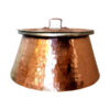 Persian Copper Cooking Pot - Traditional Hammered Artisan Style, Ahmadi