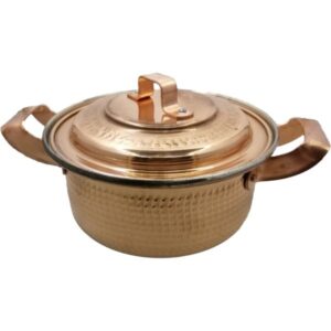 Persian Copper Cooking Pot – Traditional Hammered Artisan Style, Bahar