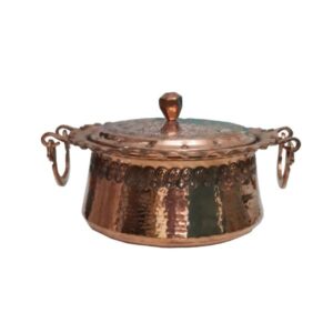 Persian Copper Cooking Pot – Traditional Hammered Artisan Style, Raya