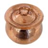 Persian Copper Cooking Pot - Traditional Hammered Round Shape