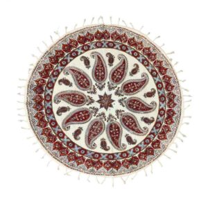 Persian Tablecloth: Isfahan’s Traditional Kalamkari Block Print Atriyan