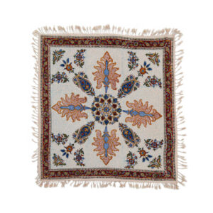 Persian Tablecloth: Isfahan’s Traditional Kalamkari Block Print Flower