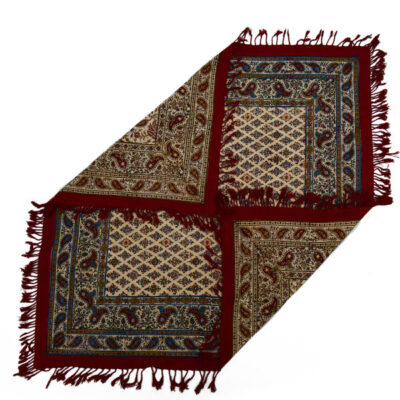 Persian Tablecloth: Isfahan's Traditional Kalamkari Block Print Golha