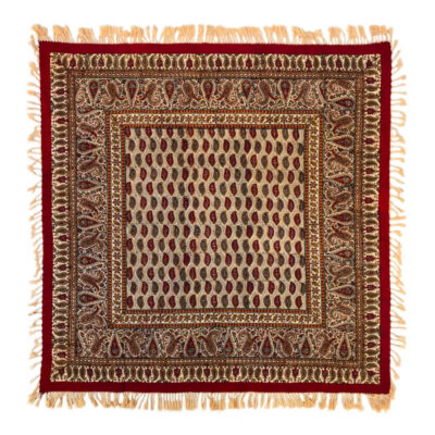 Persian Tablecloth: Isfahan's Traditional Kalamkari Block Print Khademi