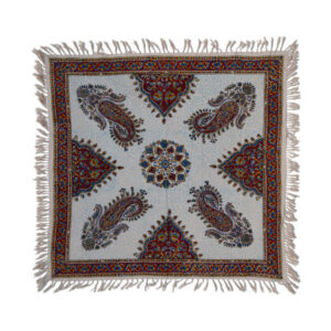 Persian Tablecloth: Isfahan’s Traditional Kalamkari Block Print Paisley