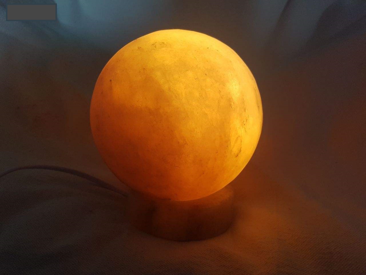 Persian Globe Salt Lamp – Handcrafted Beautiful Moon Design