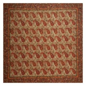 Termeh Tablecloth Luxurious with Persian Paisley Pattern Kajrah