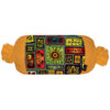 Traditional Persian Cylindrical Bolster Pillow with Velvet Fabric Diana