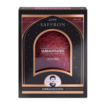 SabbaghZadeh Sargol Persian Saffron Threads – Authentic Iranian Saffron with Rich Aroma & Vibrant Color – 4.6g x2