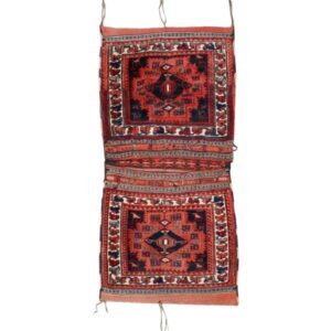 Vintage Persian Saddle Bag – Handwoven & Second-Hand Tōbrag 187408