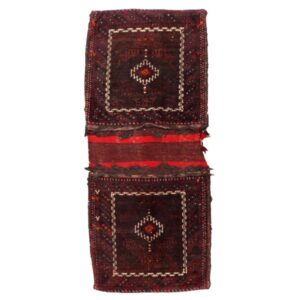 Vintage Persian Saddle Bag – Handwoven & Second-Hand Tōbrag 187409