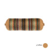 Traditional Persian Cylindrical Bolster Pillow with Elegant Jajim Fabric