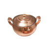 Persian Copper Cooking Pot - Traditional Hammered Artisan Style (3x Volume)