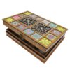 Deluxe Edition Persian Wooden Tea Chest – Artistic Storage Organizer