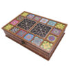 Deluxe Edition Persian Wooden Tea Chest – Artistic Storage Organizer