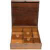 Khatoon Persian Wooden Tea Organizer Chest – Handcrafted Storage