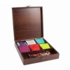 Majnoon Theme Wooden Tea Storage Chest – Persian Organizer Box