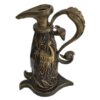 Decorative Brass Pitcher Handcrafted Indian Engraved Simorgh