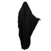 Embroidered Black Iranian Chador – Elegant Full Coverage Abaya (Goldooz)