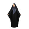 Hosna Black Abaya Chador – Traditional Full Length Overhead Hijab