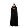 Nastaran Black Muslim Chador – Full Length Overhead Abaya Cloak