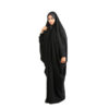 Sadafi Black Pearl-Style Chador – Full Coverage Islamic Hijab