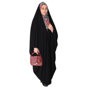 Full Coverage Black Islamic Chador – Women’s Overhead Hijab (Zahra)