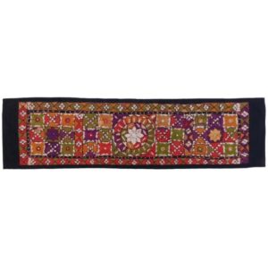 Hand Embroidered Table Runner Model Sun