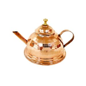Persian Copper Teapot – Hand-Hammered Az01 Model (700ml)