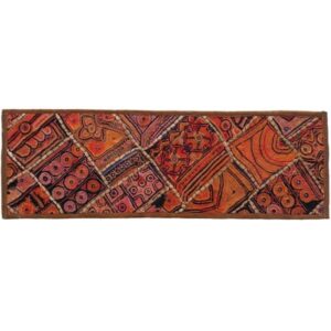 Patchwork Embroidered Table Runner Adaak