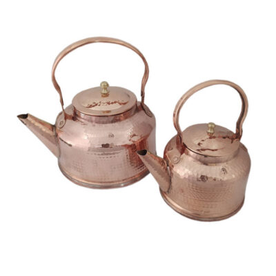 Persian Copper Double Teapot Durable and Hammered Nazarian