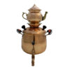 Persian Copper Stovetop Samovar Tea Maker with Teapot 3.5-Liter