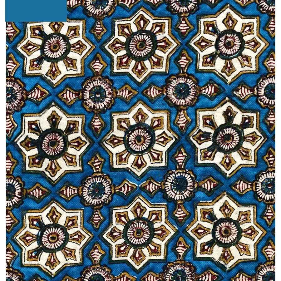 Iranian Tablecloth: Isfahan’s Traditional Kalamkari Block Print Hasiri