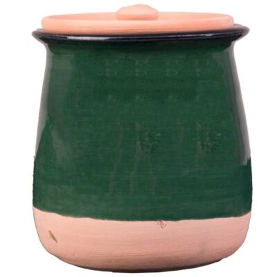 Persian Pottery Dizi Pot with Lid for Cooking Abgoosht - Ariyan