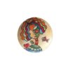 Hand-Painted Decorative Pottery Wall Plate Minimal Painting (4X)
