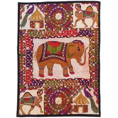 Hand Embroidered Tablecloth Model Circus