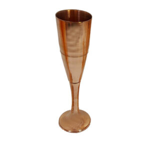 Handcrafted Persian Copper Wine Glass Stemware – Hammered Model Hakhamanesh