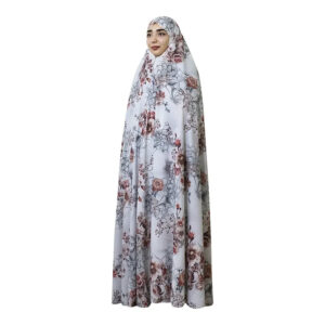 Classic Patterned Muslim Chador – Full Length Women’s Hijab