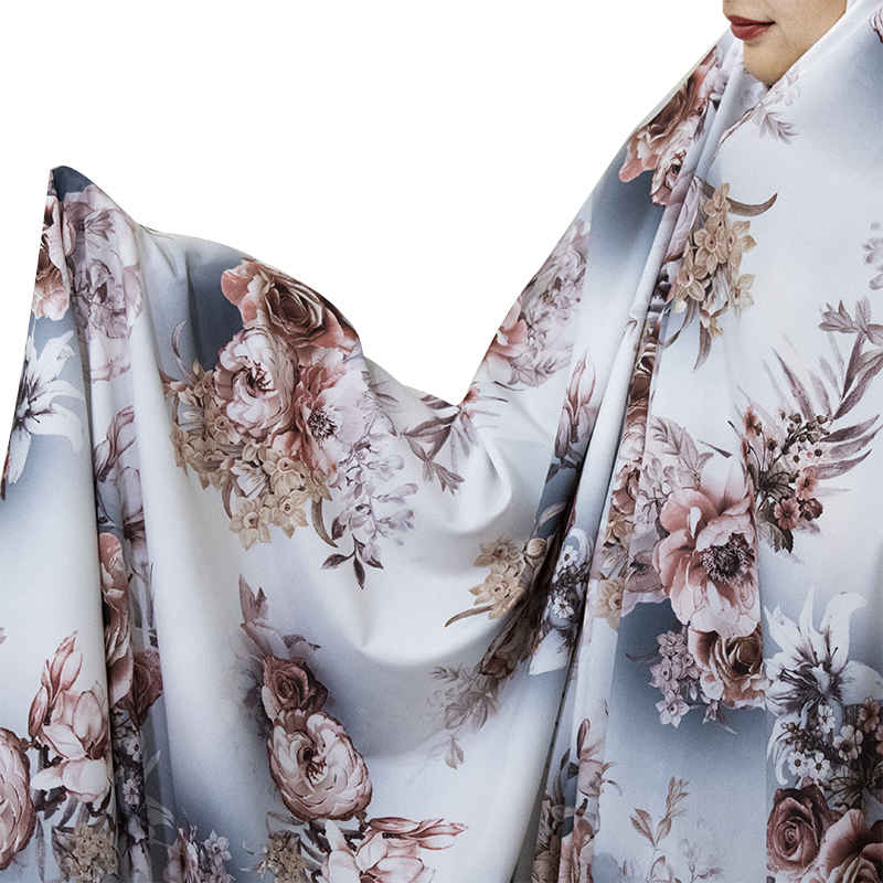 Premium Patterned Daily Namaz Dress – Full Coverage Overhead Hijab