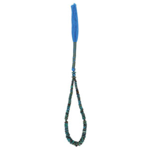 Persian Neyshabur Turquoise Rosary: Prayer 66 Beads Handcrafted Tasbih Mahan